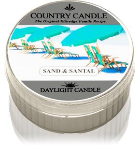 Country Candle Sand & Santal čajová sviečka 42 g