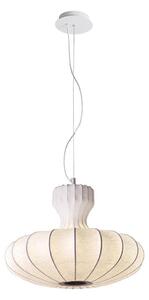 LED luster na lanku BOLA LED/11W/230V + 1xE27/5W CRI 90 biela