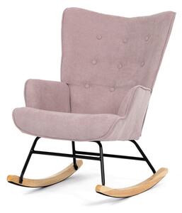 Hojdacie kreslo ružové AK-371 PINK2