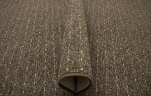 Metrážny koberec Zembla 93 hnedý / béžový