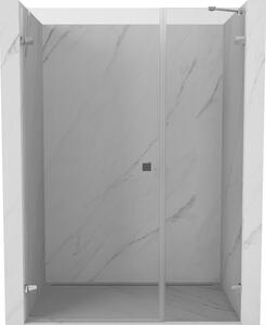 Mexen Lunar-B sprchové dvere otváracie ľavé 110 cm, transparentné, chróm - 832S-110-050-01-00-L