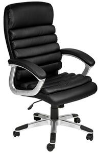 Prémiová riaditeľská otočná stolička, 2 rôzne farby, čierna