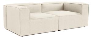 Hanah Home Dvojmiestna pohovka Fora 248 cm ecru