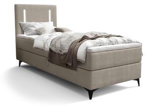 Čalúnená posteľ boxspring ONO comfort, 90x200, curio 11, ľavá