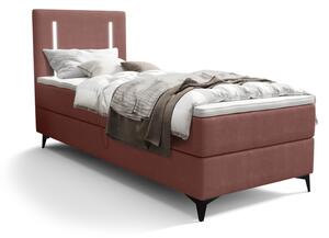 Čalúnená posteľ boxspring ONO comfort, 90x200, curio 63, ľavá