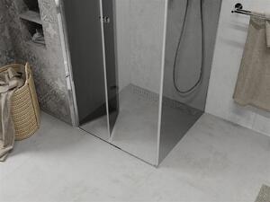 Mexen Lima, sprchovací kút 70 (dvere) x 70 (stena) cm, 6mm šedé sklo, chrómový profil, 856-070-070-01-40