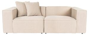 Hanah Home Dvojmiestna pohovka Lora 220 cm broskyňová