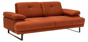 Hanah Home Dvojmiestna pohovka Mustang 199 cm oranžová