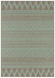 NORTHRUGS - Hanse Home koberce Kusový koberec Jaffa 103880 Green / Taupe – na von aj na doma - 200x290 cm
