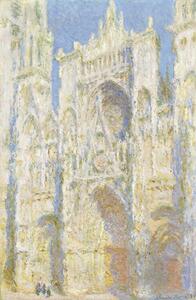Obrazová reprodukcia Rouen Cathedral, West Facade, Sunlight (1894), Claude Monet