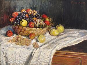 Obrazová reprodukcia A Bowl of Apples (1880), Claude Monet