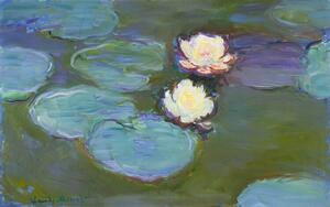 Obrazová reprodukcia Waterlilies, Evening, Claude Monet