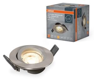 Osram - LED zapustené bodové svietidlo SPOT 1xGU10/4,3W/230V 2700K CRI 90 matný chróm
