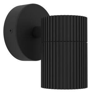 Eglo 902037 - Vonkajšie nástenné svietidlo TOMELLOSO 1xGU10/28W/230V IP44 čierna