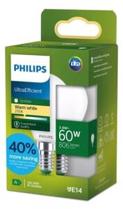 LED žiarovka ULTRAEFFICIENT Philips P45 E14/3,8W/230V 2700K