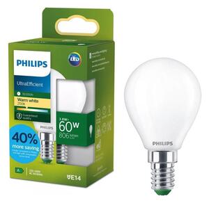 LED žiarovka ULTRAEFFICIENT Philips P45 E14/3,8W/230V 2700K