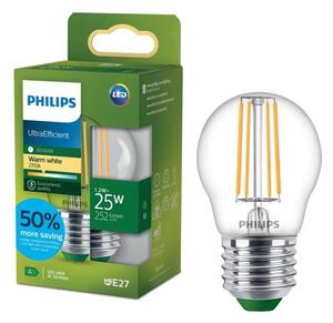 LED žiarovka ULTRAEFFICIENT VINTAGE Philips P45 E27/1,2W/230V 2700K