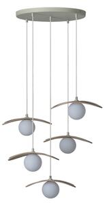 Osram - Luster na lanku DECOR PEARL 5xG9/5W/230V béžová