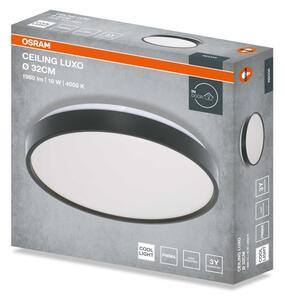 Osram - LED stropné svietidlo CEILING LUXO LED/18W/230V pr. 32 cm čierne