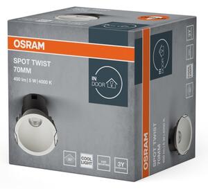 Osram - LED podhľadové svietidlo SPOT TWIST LED/5W/230V 4000K, priemer 7 cm, biela
