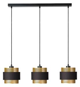 Osram - Závesné svietidlo DECOR HORNET na lanku 3xE27/10W/230V čierna/zlatá