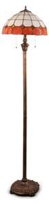 Brilagi - Tiffany vitrážová stojacia lampa SIENNA 2xE27/60W/230V