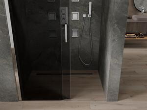 Mexen OMEGA posuvné sprchové dvere do otvoru 110 cm, šedé, 825-110-000-01-40