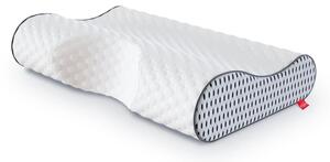 FDM Ergonomický vankúš COMO CONTOUR POINT SPACE 50x33 cm biely