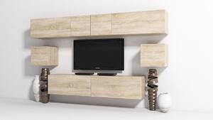 MEBLINE Luxusná obývacia stena ONYX 15 dub sonoma