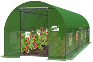 Garden Line Fóliovník s 5 segmentmi STRETCH 800x300 cm zelený
