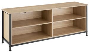 Televízny stolík Navan 147x41x60,5 cm - Industrial svetlé drevo, dub Sonoma