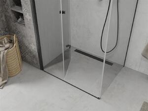 Mexen Lima sprchovací kút 70x110 cm, priehľadná, čierna, 856-070-110-70-00
