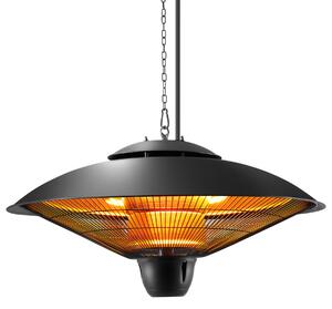 Solárny infračervený ohrievač Orbit 2500W, hliníkové puzdro - čierna
