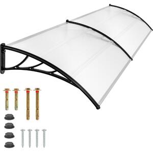 TecTake GmbH vchodová strieška oblúková - 200 cm