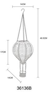 Globo 36136B - LED Závesná solárna dekorácia 20xLED/0,5W/3V IP44 lietajúci balón