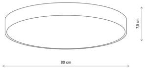 Brilagi - Stropné svietidlo so senzorom CLARE 6xE27/40W/230V pr. 80 cm béžová