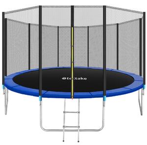 TecTake GmbH trampolína s bezpečnostnou sieťou - 427 cm