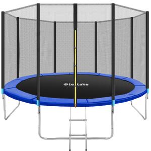 TecTake GmbH trampolína s bezpečnostnou sieťou - 366 cm
