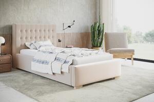 Čalúnená posteľ BED 2 90x200 béžová