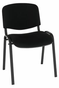KONDELA Kancelárska stolička, čierna, ISO NEW C11
