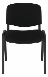 KONDELA Kancelárska stolička, čierna, ISO NEW