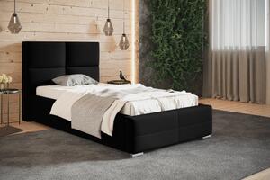 Čalúnená posteľ BED 3 90x200 černá