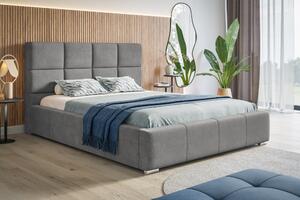 Čalúnená posteľ BED 7 120x200 sivá