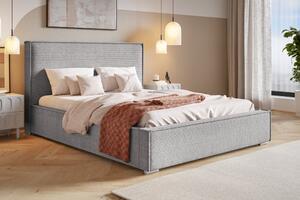 Čalúnená posteľ BED 8 120x200 sivá