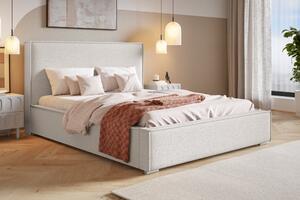 Čalúnená posteľ BED 8 140x200 krémová