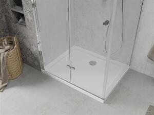 Mexen Lima sprchovací kút 70x70cm, 6mm sklo, chrómový profil - číre sklo + Slim sprchová vanička - 856-080-070-00-00-4010