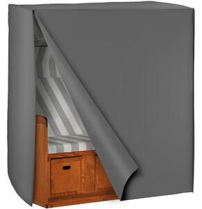 TecTake GmbH ochranný obal pre plážový kôš - šedá