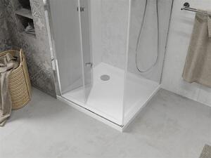 Mexen Lima sprchovací kút 70 x 70 cm, 6mm sklo, chrómový profil-číre sklo + slim sprchová vanička 5cm, 856-070-070-01-00-4010