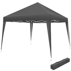TecTake GmbH skladací pavilón linosa 3x3 m - šedá