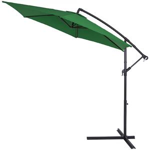 Záhradný slnečník Ø300 cm - zelený